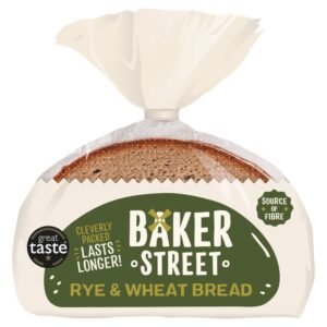 Baker Street Rye & Wheat Bread 500g