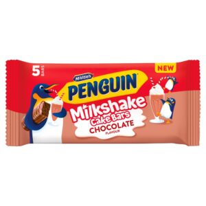 McVitie's Penguin 5 Chocolate Flavour Milkshake Cake Bars