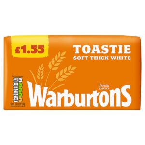 Warburtons Soft Thick White Toastie 800g