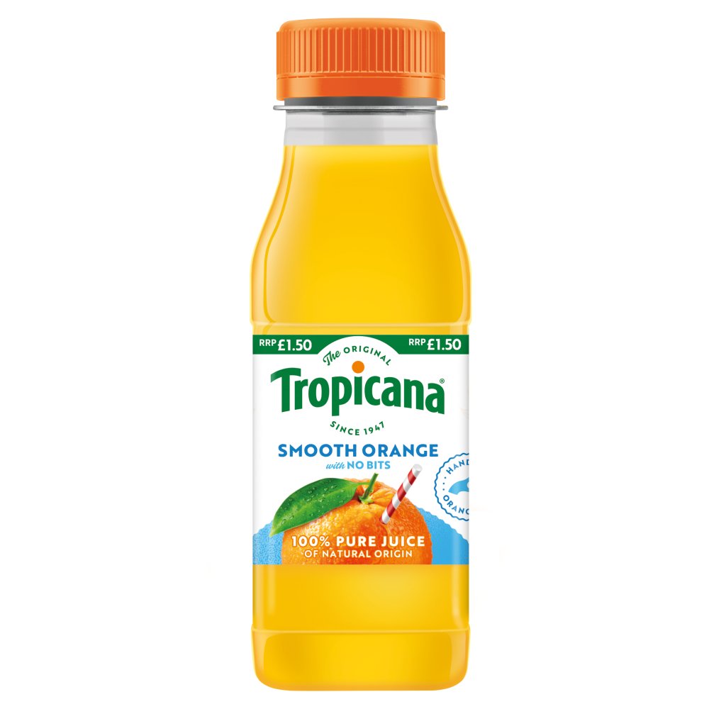 Tropicana Smooth Orange Fruit Juice 250ml