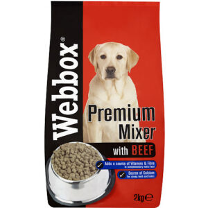 Webbox Mixer Biscuit with Beef 2kg