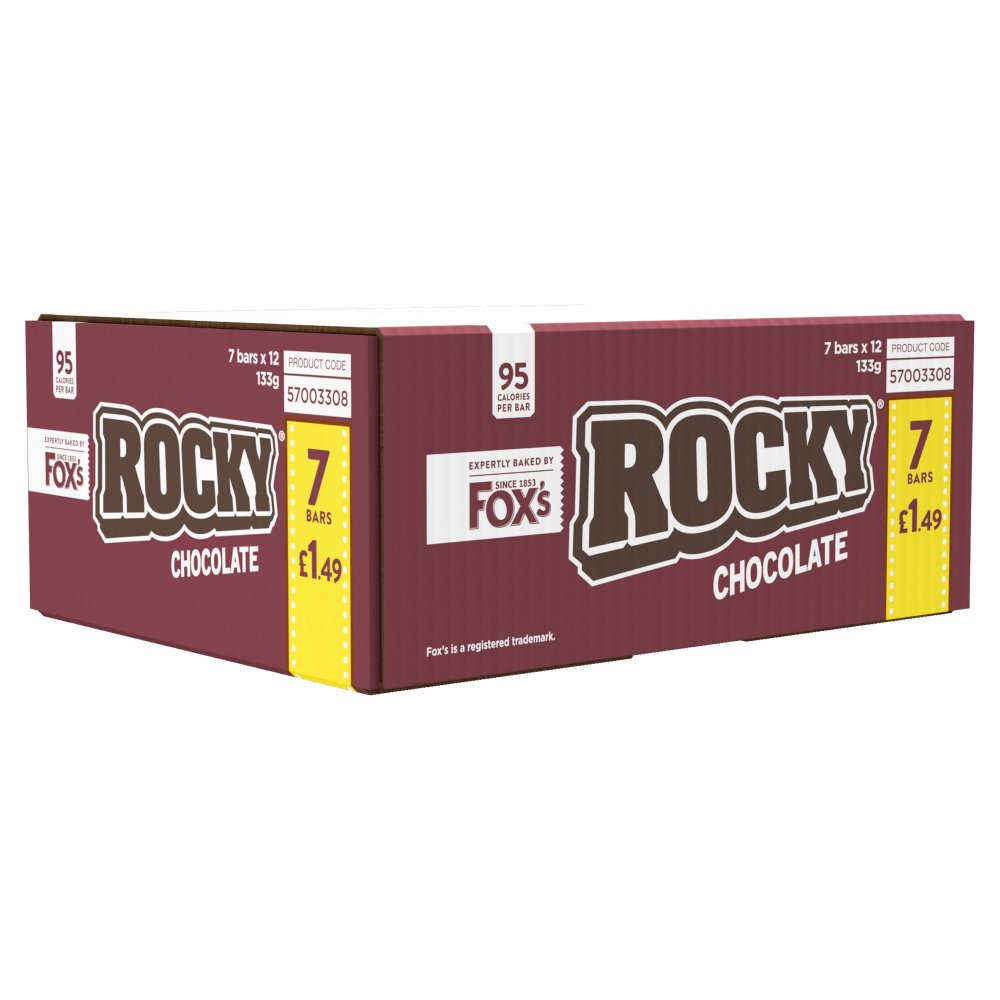 Fox's Rocky Chocolate 7 x 19g (133g)