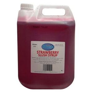 Simpsons Mega Slush Strawberry Slush Syrup 5L