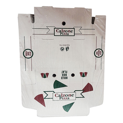 Pizza Box White Calzone