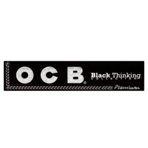 OCB Slim Premium Black Thinking Collection