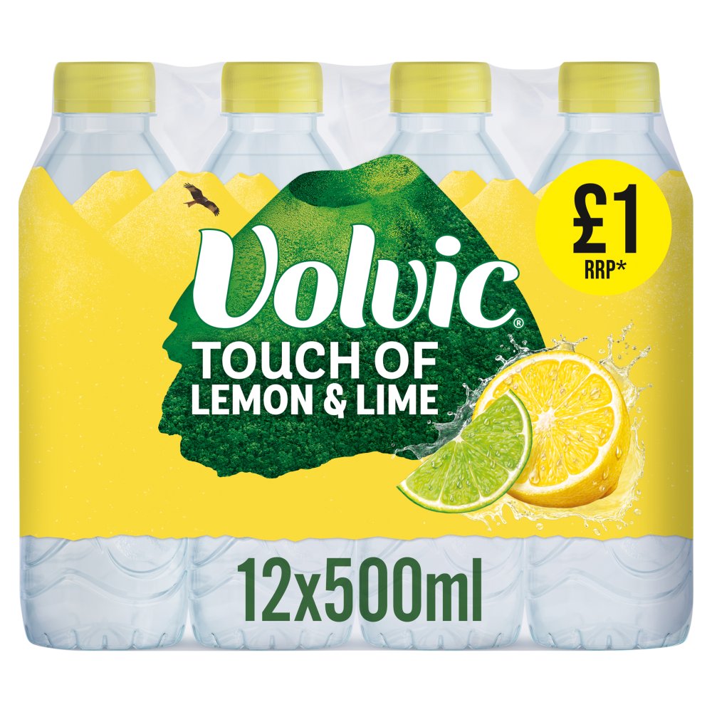 Volvic Touch of Lemon & Lime 500ml