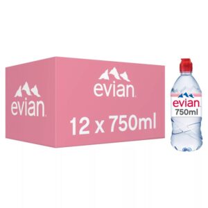 evian Still Natural Mineral Water 12 x 750ml