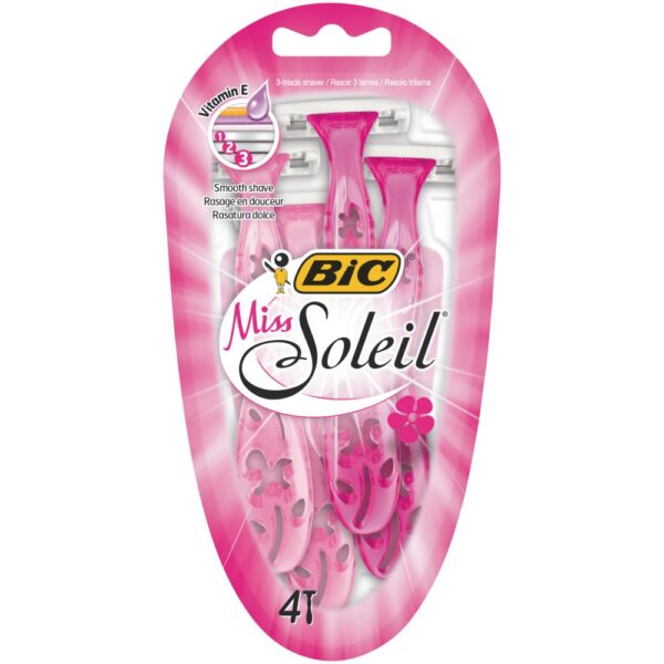 BIC Miss Soleil Women's Razors x4