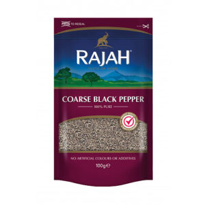 Rajah Coarse Black Pepper 100g
