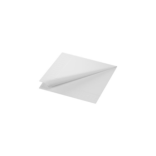 Duni 125 pack 2 ply White Tissue Napkins