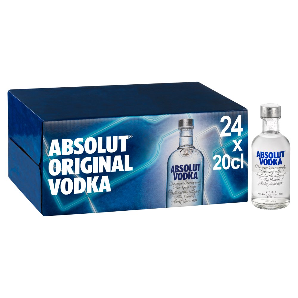 Absolut Original Vodka 24 x 20cl