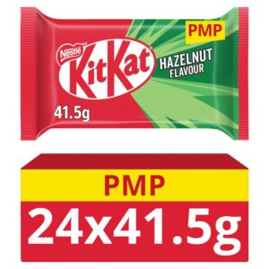 KitKat 4 Finger Hazelnut Chocolate Bar 41.5g PMP 89p