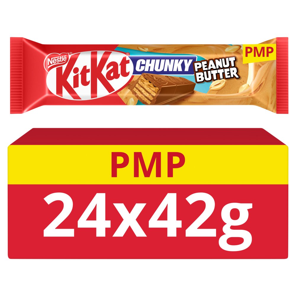 KitKat Chunky Peanut Butter Chocolate Bar 42g