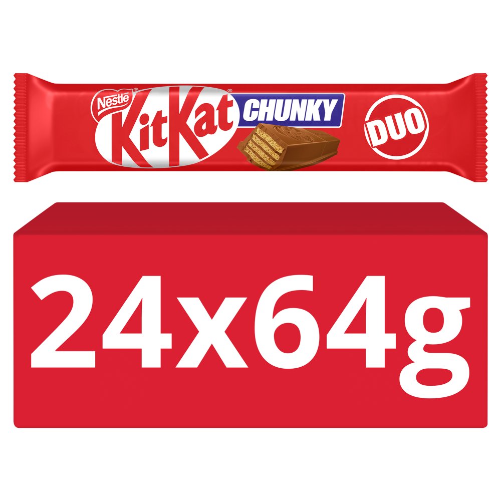 KitKat Chunky Duo Milk Chocolate Bar 64g