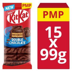 KitKat Double Chocolate Sharing Bar 99g PMP £1.50