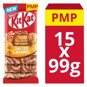 KitKat Salted Caramel Chocolate Sharing Bar 99g PMP £1.50