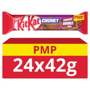 KitKat Chunky Crunchy Double Chocolate Bar 42g PMP 75p