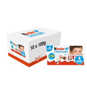 Kinder Chocolate Small Bars 8 x 12.5g (100g)