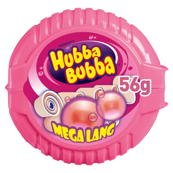 Hubba Bubba Chewing Gum Tape Fancy Fruit 56g
