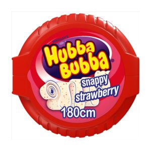 Hubba Bubba Chewing Gum Tape Strawberry 56g