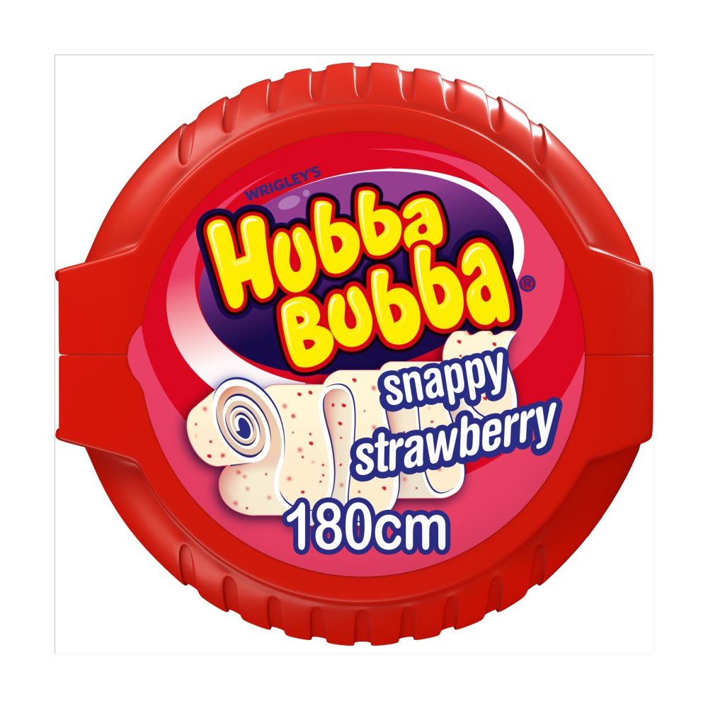 Hubba Bubba Chewing Gum Tape Strawberry 56g