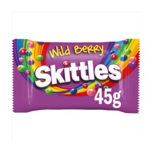 Skittles Chewy Sweets Bag Wild Berry 45g