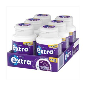Extra Chewing Gum Bottle Blueberry x46 Pieces PMP £2.50