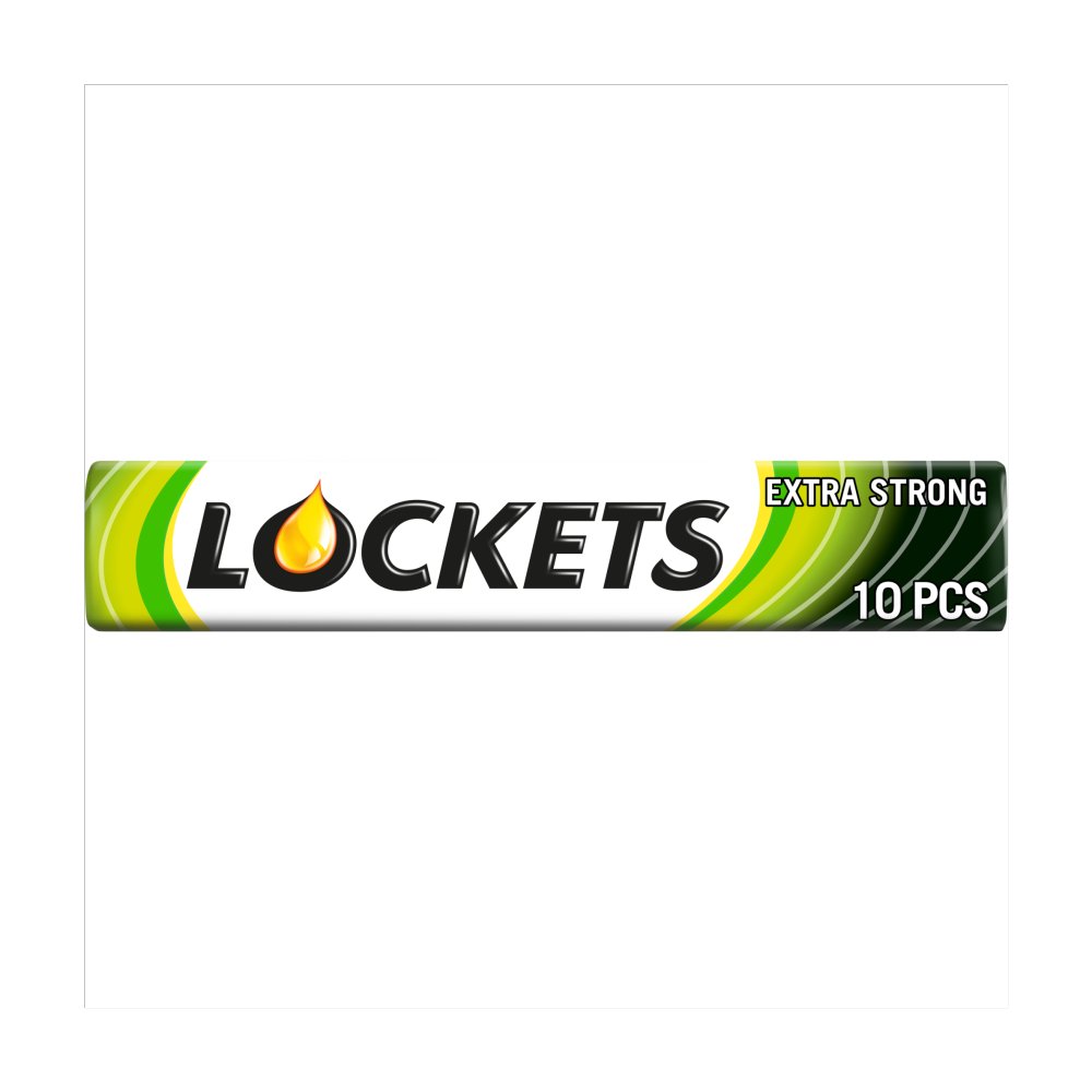 Lockets Cough Sweets Lozenges Extra Strong Menthol 41g