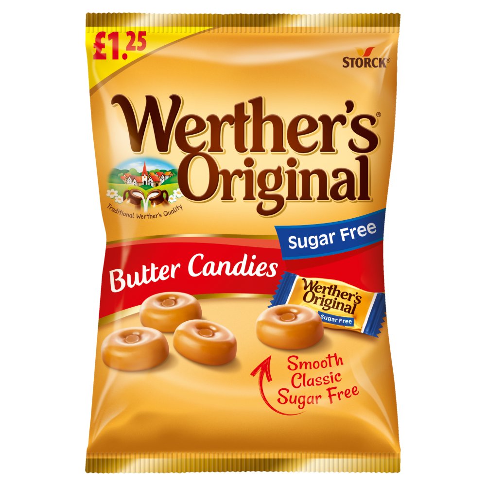 Werther's Original Sugar Free Butter Candies 65g