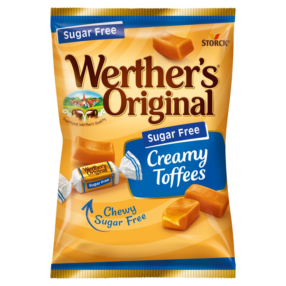 Werther's Original Sugar Free Creamy Toffees 65g