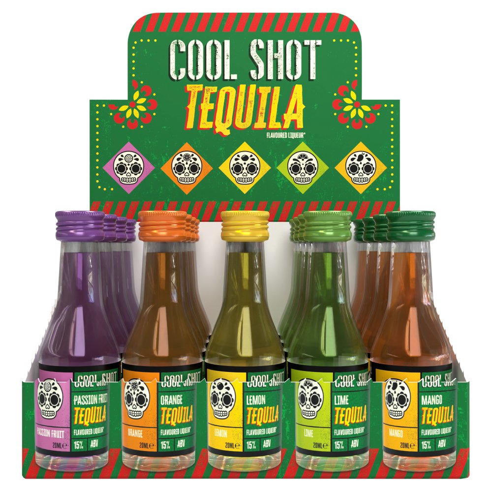 Cool Shot Tequila 20 x 20ml (400ml)