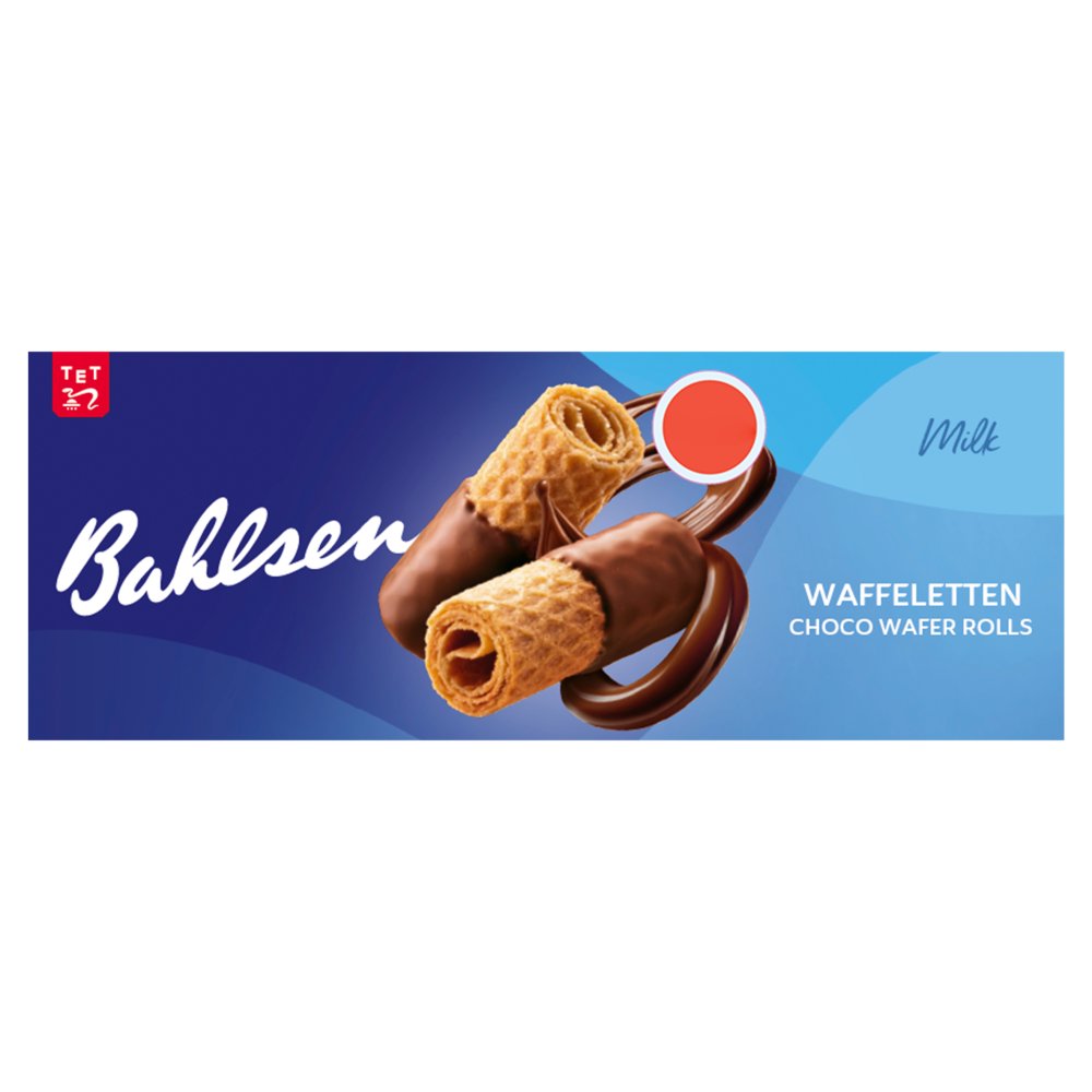 Bahlsen Milk Waffeletten Choco Wafer Rolls 100g