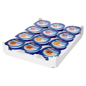 Müller Thick & Creamy Toffee, Strawberry & Peach Smooth Yogurt 12 x 110g