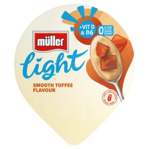 Müller Light Toffee Fat Free Yogurt 160g