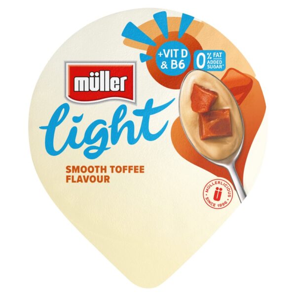 Müller Light Toffee Fat Free Yogurt 160g
