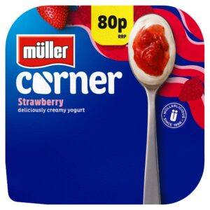 Müller Corner Strawberry Yogurt 136g PMP 80p