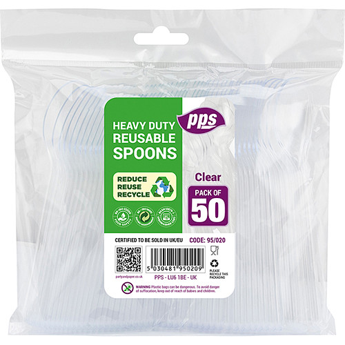 Heavy Duty Plastic Spoons