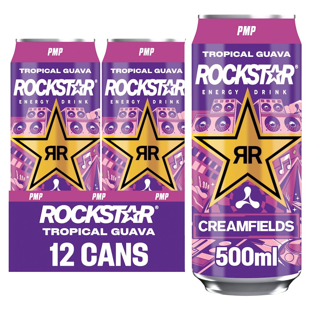 Rockstar Energy Drink Tropical Guava 500ml