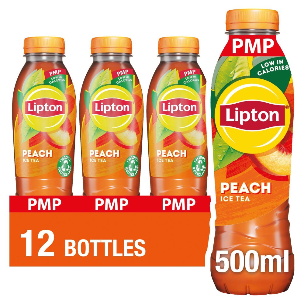 Lipton Peach Ice Tea Bottle PMP 500ml