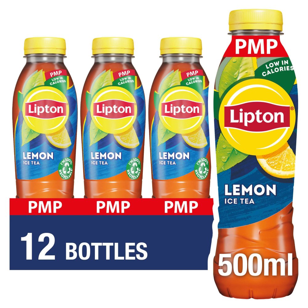 Lipton Lemon Ice Tea Bottle PMP 500ml