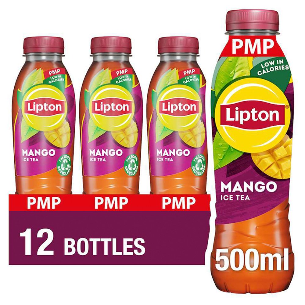 Lipton Mango Ice Tea Bottle PMP 500ml
