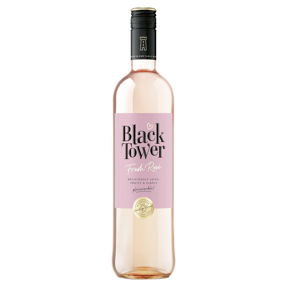 Black Tower Fresh Rosé 75cl