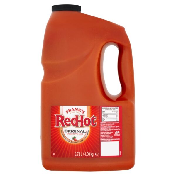 Frank's RedHot Original Cayenne Pepper Sauce 3.78L