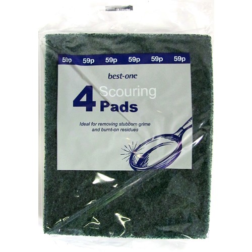 Bestone Scouring Pads Green PM 59p