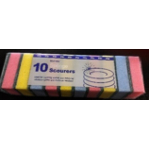 Bestone Multicolour Sponge Scourer PM 69p