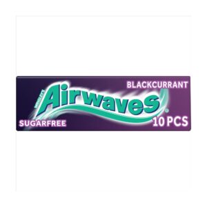 Airwaves Chewing Gum Blackcurrant x10 Pieces