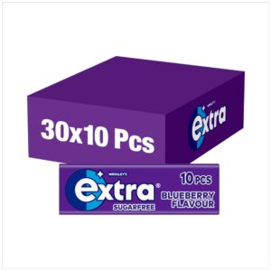 Extra Chewing Gum Sugar Free Blueberry x10 Pieces