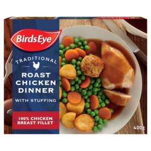 Birds Eye Traditional Roast Chicken Dinner Ready Meal 400G