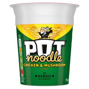 Pot Noodle Standard Pot Noodle Chicken & Mushroom 12x 90 g