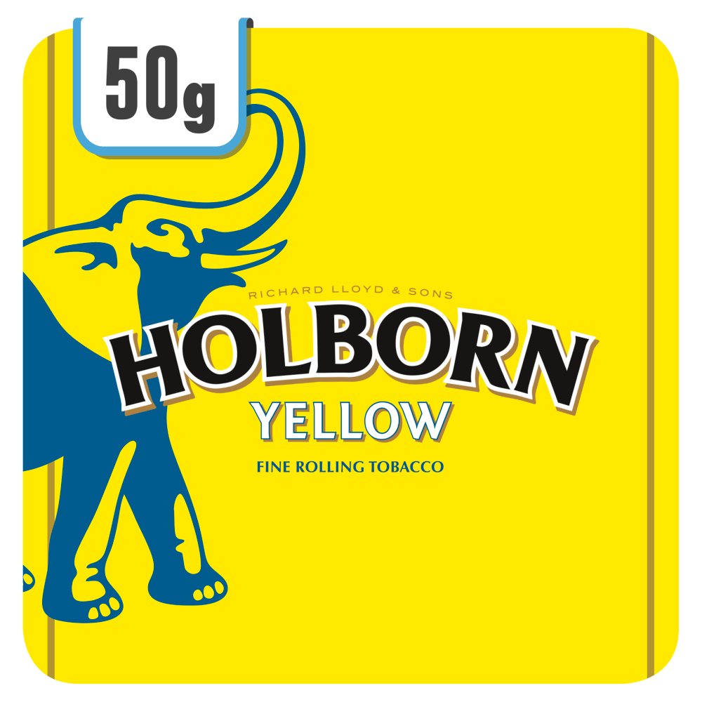 Holborn Yellow Fine Rolling Tobacco 50g